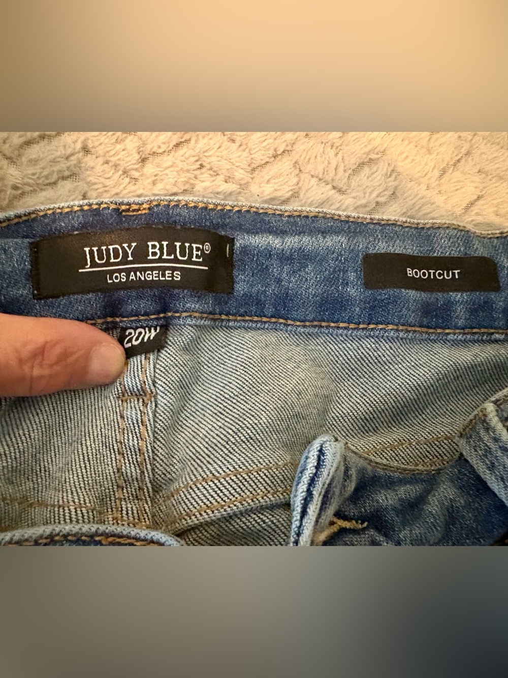 Judy Blue Women's Bootcut Jeans with the Perfect Fray
